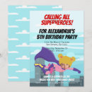 Search for flying superhero invitations Party