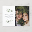 Search for olive branch save the dates Modern