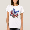 Search for small red flowers tshirts Butterfly