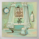 Search for vintage bath tub art Blue