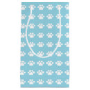 Search for paw print gift bags Blue