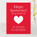 Search for elegant happy anniversary cards Wife