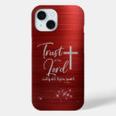 Search for trust in the lord iphone cases Scripture