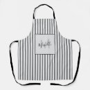 Search for grey stripe aprons Stripes