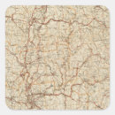 Search for vintage map stickers Massachusetts