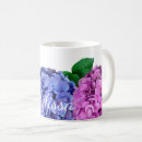 Search for pink hydrangea coffee mugs Watercolor