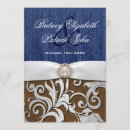 Search for leather wedding invitations Western