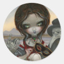 Search for death card stickers Skull