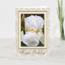 Search for white iris cards Flower