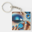 Search for beautiful lady key rings Blue