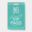Search for vip pass sweet 16 invitations Teal