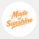 Search for sunshine quote stickers Orange