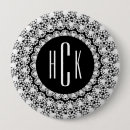Search for monogrammed diamonds badges Black