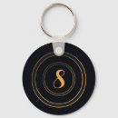 Search for letter round key rings Golden