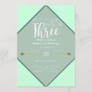 Search for wild and three birthday invitations Boho