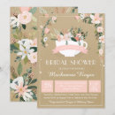Search for whimsical bridal shower invitations Flowers