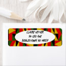 Search for triangle return address labels Black