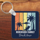 Search for beach house key rings Palm trees