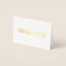 Search for reserved place cards Elegant