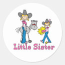 Search for little cowgirl stickers Western