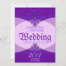 Search for purple lace wedding invitations Gothic
