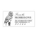 Search for owl rubber stamps Elegant
