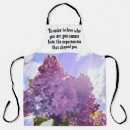 Search for flowers design aprons Wife
