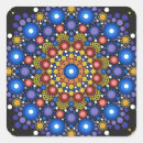 Search for fractal art stickers Mandala