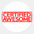 Search for awesome round stickers Fun