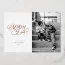 Search for rose gold foil christmas cards Typography