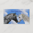 Search for mythical business cards Unicorn