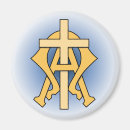 Search for easter round magnets Jesus