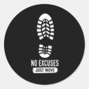 Search for no excuses stickers Gym motivation