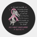 Search for breast cancer warrior stickers Women's health