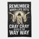 Search for religious tea towels Christian