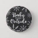 Search for snowflake badges winter baby shower