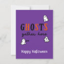 Search for ghost design postcards Pumpkin