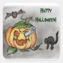 Search for happy halloween stickers Cat