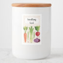 Search for vegetables labels Orange