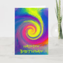 Search for happy birthday kaleidoscope postcards Colourful
