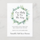 Search for pregnancy announcement postcards Script