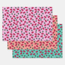 Search for retro cherries wrapping paper Cherry