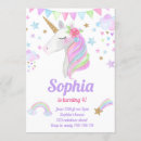 Search for glitter invitations Rainbow
