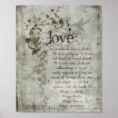 Search for love is patient posters Inspirational