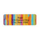 Search for arts and crafts return address labels Watercolor