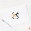 Search for two initial stickers Circle