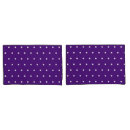 Search for purple and white pillowcases Geometric