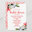 Search for red poppy bridal shower invitations Poppies