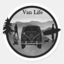Search for life adventure stickers Vanlife