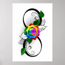 Search for rainbow rose posters Multicolor